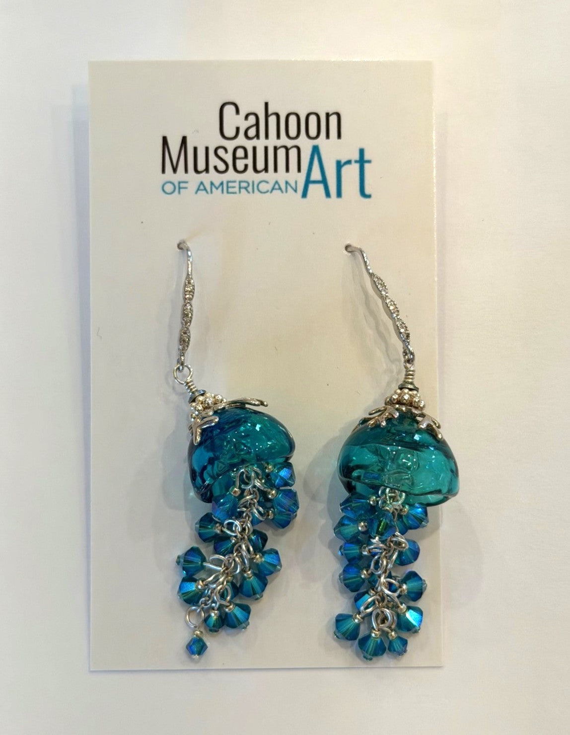 Jelly Fish Earrings - Turquoise
