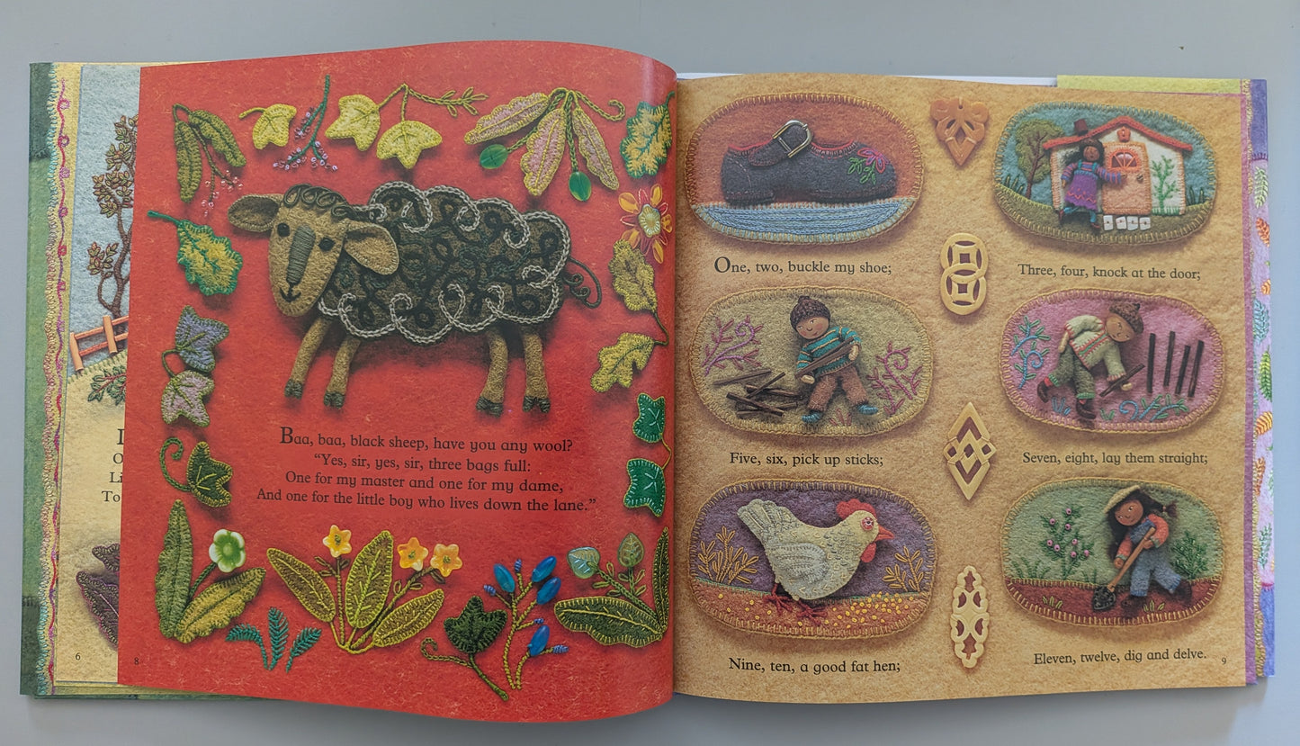 Pocketful of Posies: A Treasury of Nursery Rhymes by Sally Mavor