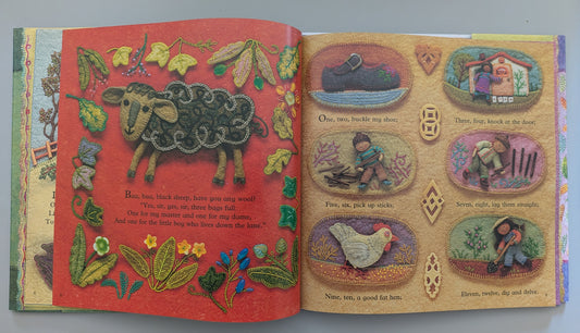 Pocketful of Posies: A Treasury of Nursery Rhymes by Sally Mavor